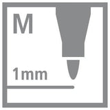 Stabilo Marcador Permanente Ohpen Universal M Punta Media 1.0mm Azul