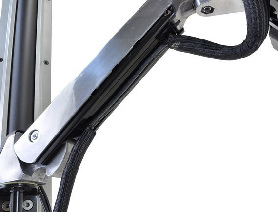 Ergotron Styleview Sit-Stand Combo Ablageflaechen-System Wandmontage Lcd Bis 61cm 24zoll 14,5kg.Mit Cpu Halter Klein