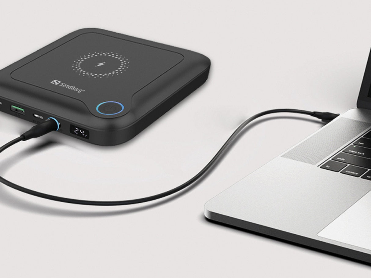 Sandberg All-In1 Laptop Powerbank 24000