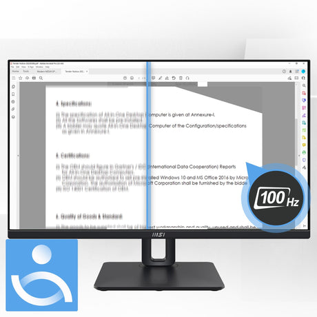 EAN 4711377211062 - MSI Pro MP245PG pantalla para PC 60,5 cm (23.8") 1920 x 1080 Pixeles Full HD LCD Negro imagen 6