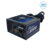 EAN 8436556143014 - CoolBox Powerline III 650 unidad de fuente de alimentación 20+4 pin ATX Negro imagen 1