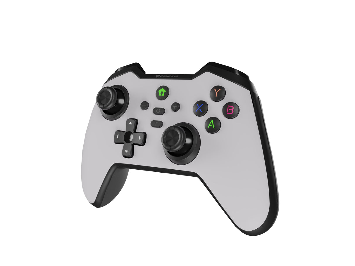 Gamepad Genesis Mangan 400 Wireless (For Pc/Switch/Mobile) Blanco