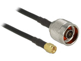 EAN 4043619894192 - DeLOCK 89419 cable coaxial CFD200 7,5 m SMA Negro imagen 1