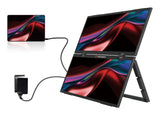 EAN 23942324034 - Verbatim Portable 15.6" FHD Dual Monitor Essentials Monitor portátil Negro 39,6 cm (15.6") LCD 1920 x 1080  imagen 6