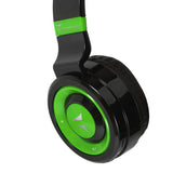 Techmade Tm-046-Gr Auriculares Inalámbrico Y Alámbrico Microusb Bluetooth Negro, Verde