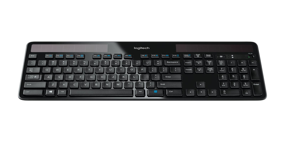 Teclado Español Logitech Wireless Solar Keyboard K750 Rf Inalámbrico Qwerty Negro