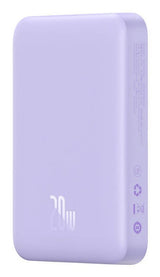 EAN 6932172626099 - Baseus PPCX110105 batería externa Polímero de litio 10000 mAh Cargador inalámbrico Púrpura imagen 3