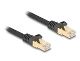 Delock 80318 Rj45 Cable De Red Trenzado Cat.6a S/F 2m Negro