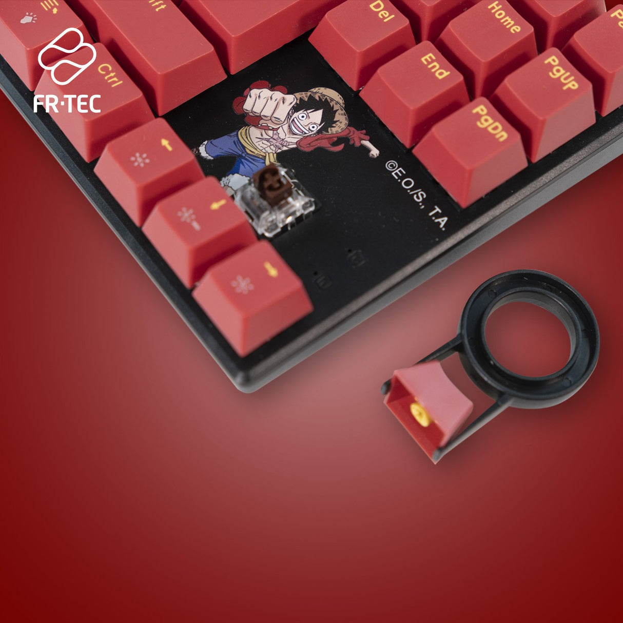 EAN 8436563094514 - Blade Gaming OP4001 teclado Juego USB QWERTY Inglés, Español Borgoña imagen 5
