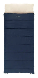 Saco De Dormir Outwell Contour Lux Xl, Cremallera Izquierda, Azul Oscuro.