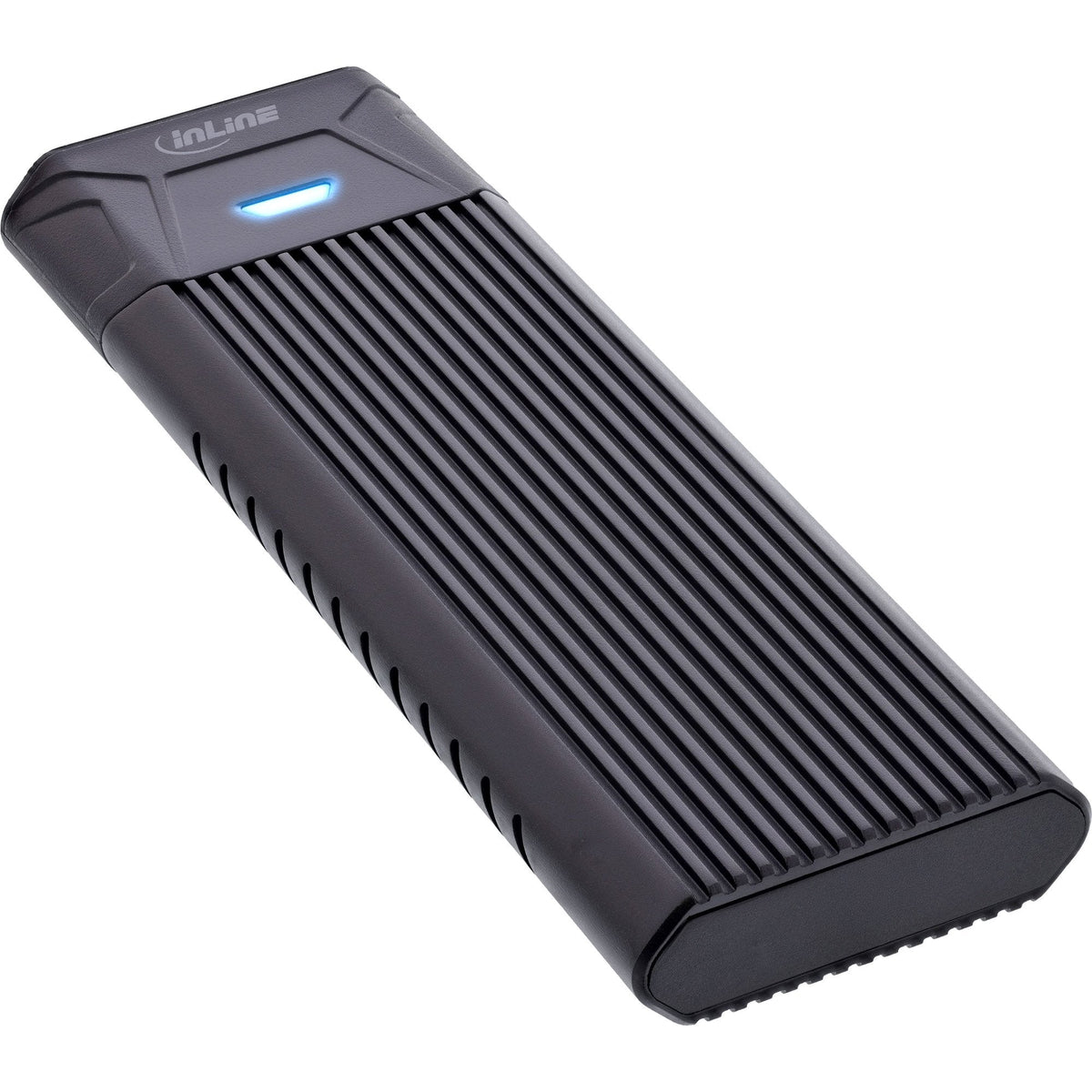 Inline Caja Externa Usb3.2 Gen.2 Usb Tipo-C A M.2 Ssd (Pcie Nvme Y Sata) Sin Herramientas