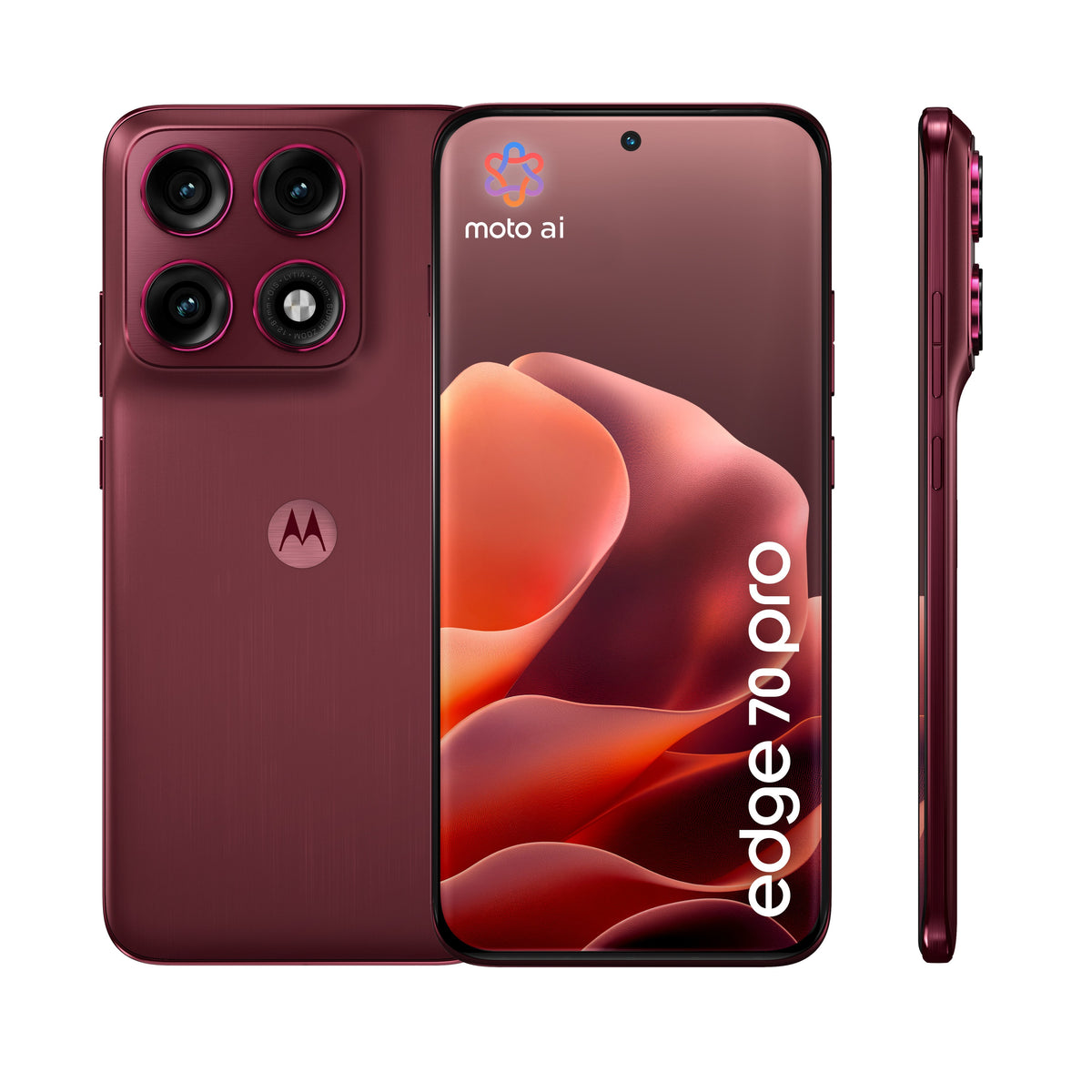 Motorola  Moto Edge 70 Pro 12/512gb Pantone Zinefande Red