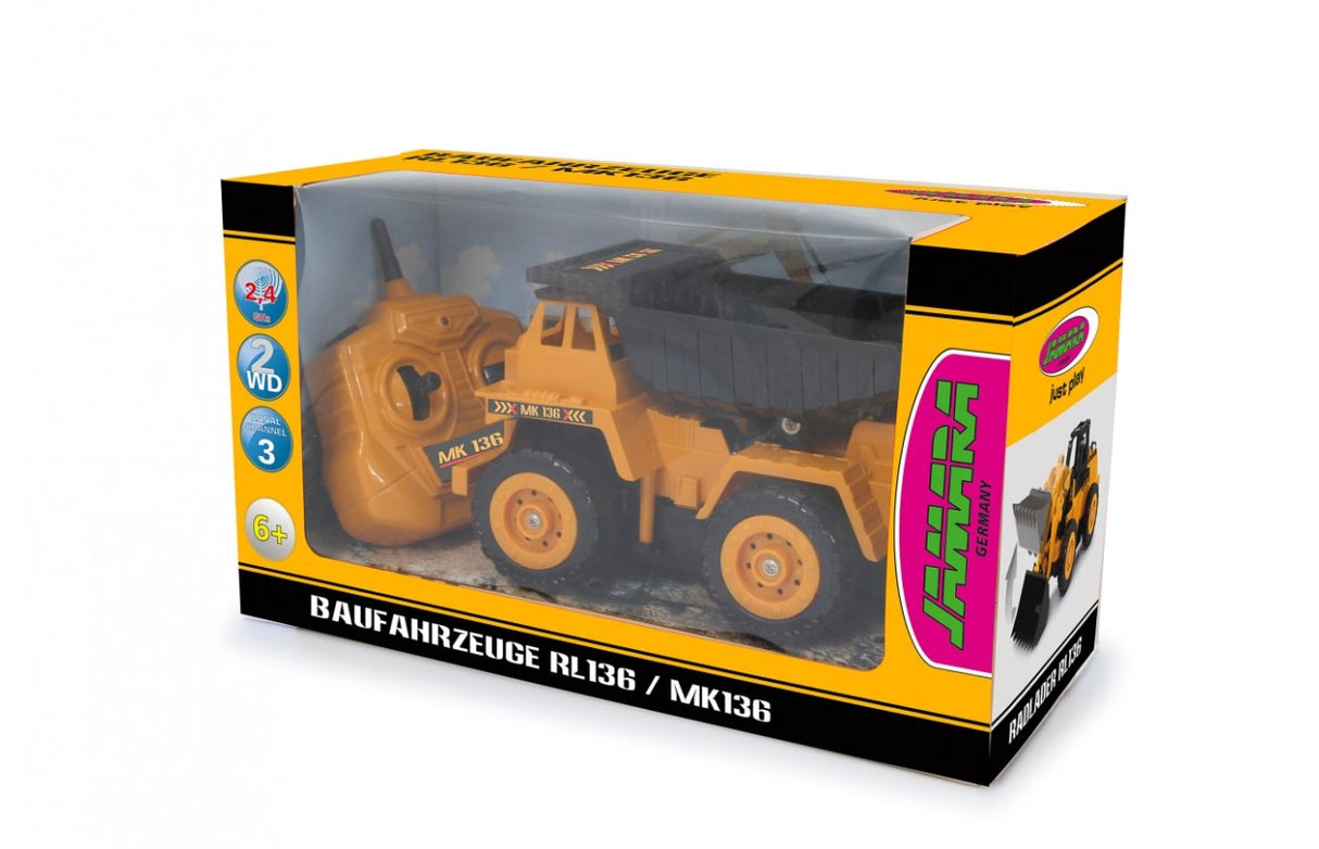 Jamara 410151 Vehículo De Tierra Por Radio Control (Rc) Camión Basculante Motor Eléctrico