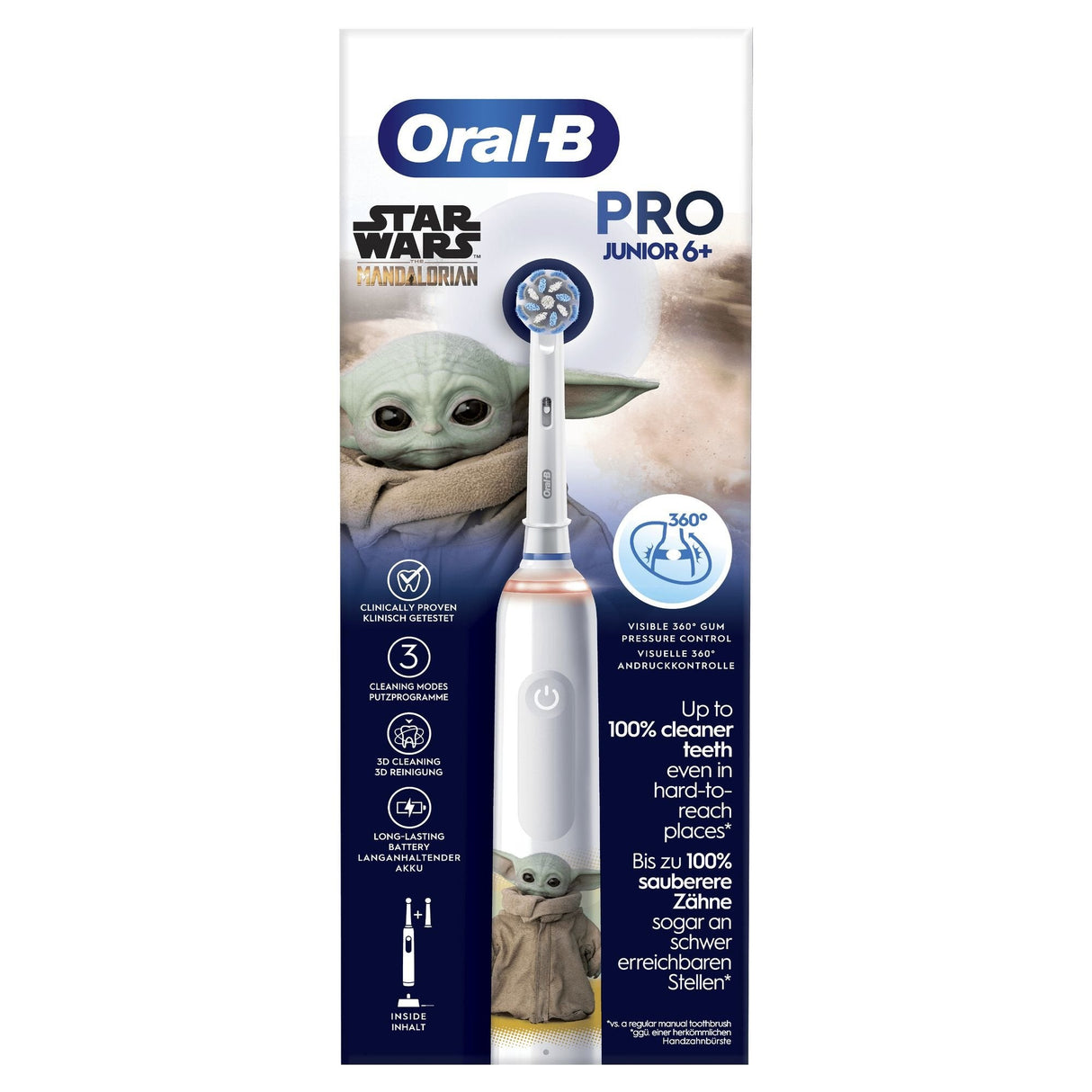 Oral-B Oral-B Pro Junior Star Wars, Cepillo De Dientes Eléctrico