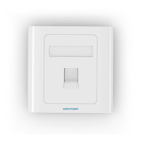 EAN 6922794743205 - Vention IFCW0 placa de pared y cubierta de interruptor Blanco imagen 1