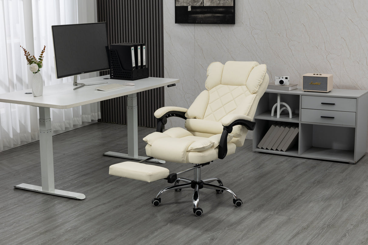 Silla De Oficina Activejet Yk7416 Beige