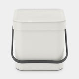 Brabantia Sort & Go Abfallbehäl. Light Grey 6 L