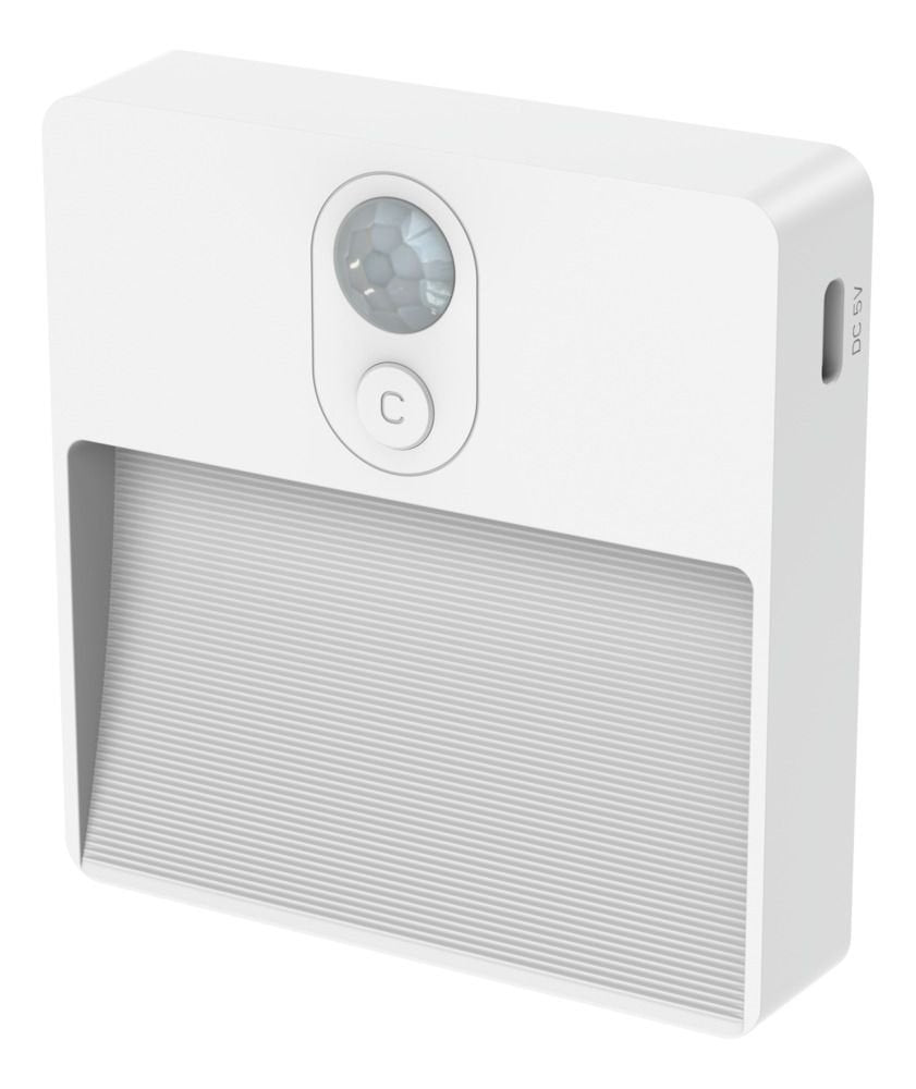 Ansmann Sensor-Nachtlicht Nl5r Wiederaufladbar (Blanco) 1600-0481