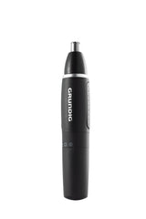 Grundig Mt 3810 Negro Plata Depiladora De Precisión Nasal Con Batería Aa