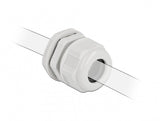 Delock Cableverschraubung Pg21 Für Rundcable Grau 2 Stück