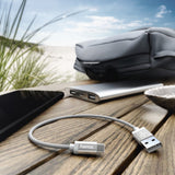 Charging Data Cable Usb- C 0,2m White