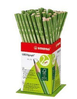 Stabilo Greengraph Expositor Con 60 Lapices De Grafito - Mina Hb 2.2mm - 100% Madera Cultivada De Forma Sostenible -