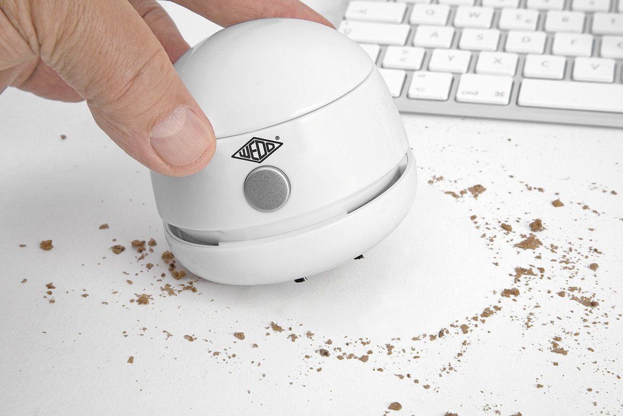 Wedo Tischmaubsauger W2d2 Wiederaufladbar Usb Cable Blanco