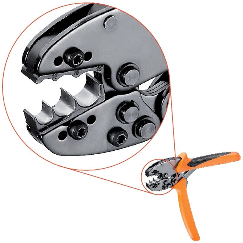 Weidmüller Ctn 25 D4 9006220000 Alicate De Crimpado Unisolierte Conector