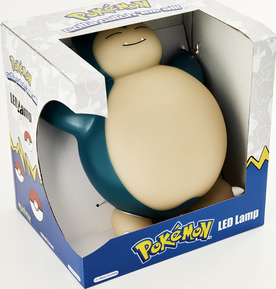 Lampara Led 3d Snorlax Pokemon