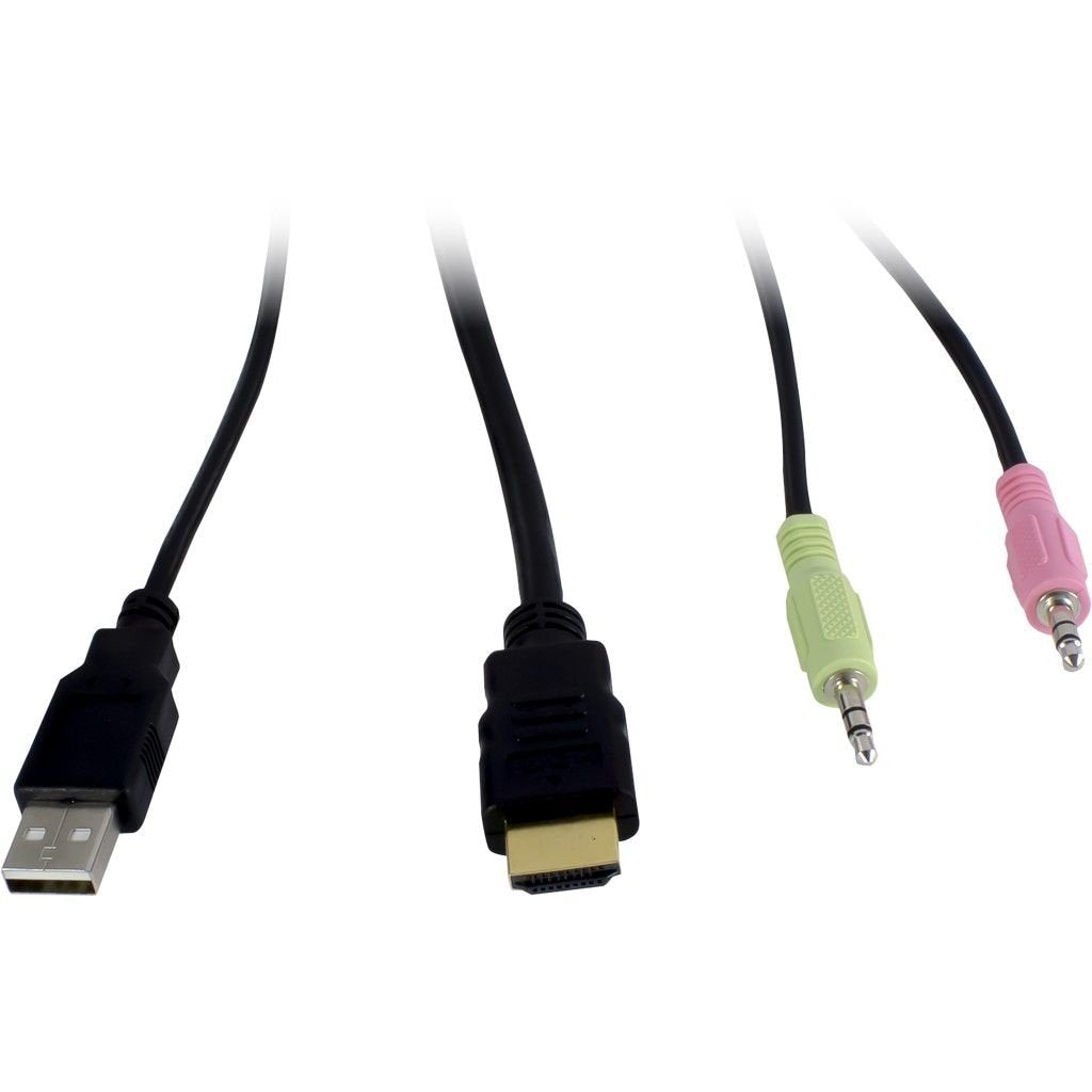EAN 4260455643450 - Inter-Tech AS-22HA HDMI interruptor KVM Negro imagen 4
