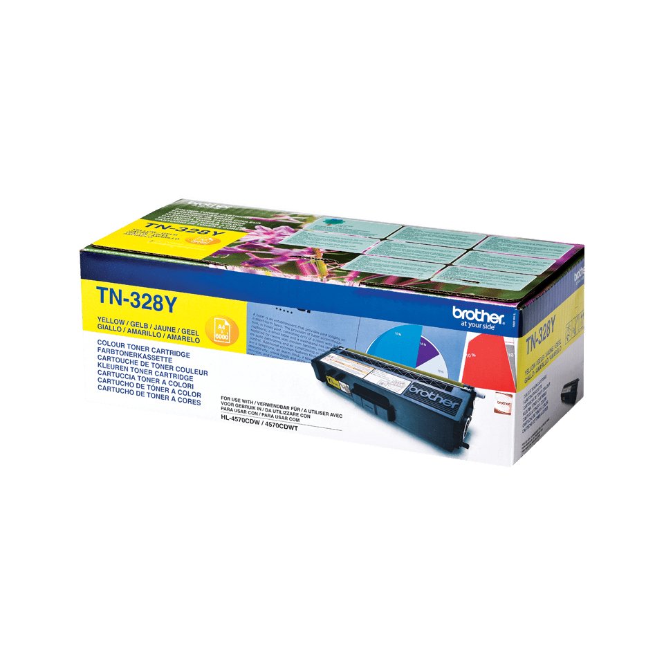 Toner Original Brother  Tn-328y Yellow