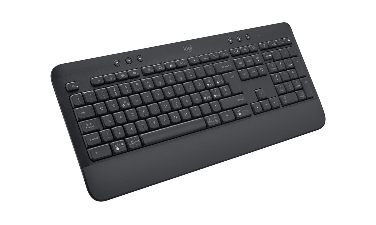 Logitech Signature K650 Teclado Inalámbrico Bluetooth 5.1 Qwerty Italiano Grafito