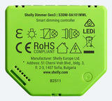 Shelly · Unterputz · \"Dimmer Gen3\" · Relais · Led Lichtcontroller · Messfunktion