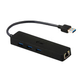 I-Tec Usb 3.0 Slim Hub De 3 Puertos Con Adaptador Gigabit Ethernet Ideal Para Portátiles Ultrabook Tablet Pc Compatible Con Win Y Mac Os
