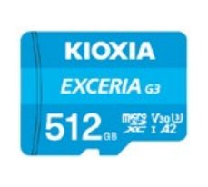 EAN 4582761160514 - Kioxia EXCERIA G3 512 GB MicroSDXC UHS-I Clase 10 imagen 1