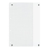 Oxford Collegeblock A4+220x295mm 80 Bl. Kariert Rand Blanco R