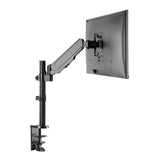 Soporte De Escritorio Giratorio De Resorte De Gas Techly Ica-Lcd 515b Para Monitores Lcd De 17-32", 8kg