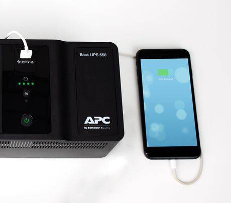 EAN 0731304347217 - APC Back-UPS 650VA 230V 1 USB charging port - (Offline-) USV sistema de alimentación ininterrumpida (UPS) imagen 6