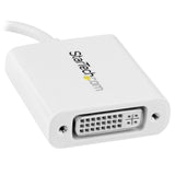 Startech Adaptador Grafico Usb-C A Dvi 0.10m Blanco Cdp2dviw
