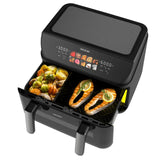 EAN 8435771921728 - Cecotec Cecofry&Grill Duoheat 10000 Doble 10 L Independiente 2800 W Freidora de aire caliente Negro imagen 2