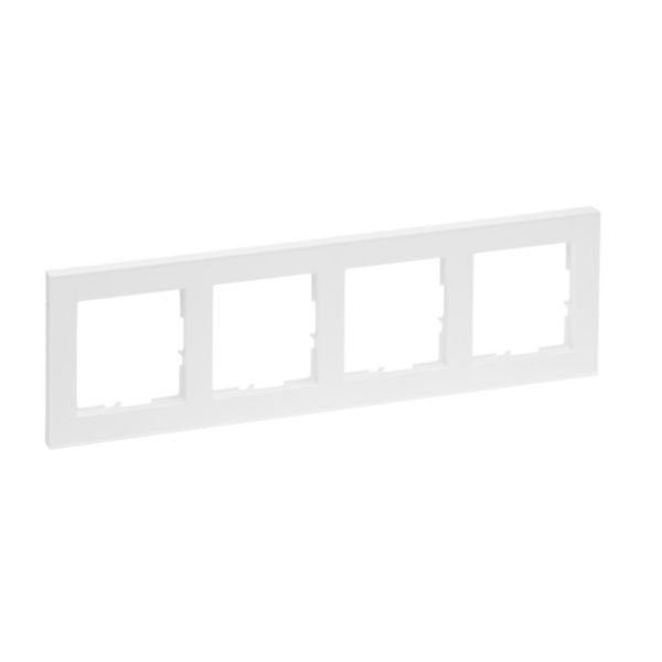 Legrand 765184 Seano+4-Fach Rahmen In Der Farbausfhrung Ultrawei
