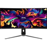 Monitor Msi Mag 341cqp Qd-Oled 34" Qd-Oled Uwqhd 175hz Freesync Premium Pro