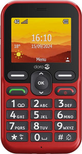 Movil Doro Leva L10 2.4" 4g Rojo