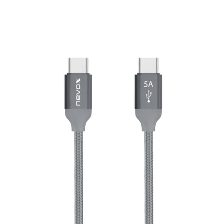 EAN 4250686406542 - nevox 1654 cable USB USB 2.0 2 m USB C Gris, Plata imagen 1