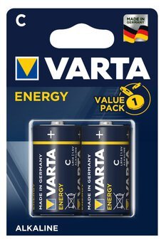 Varta Pilas Lr14 C Alc. Energy Pack 2 Uds (10)
