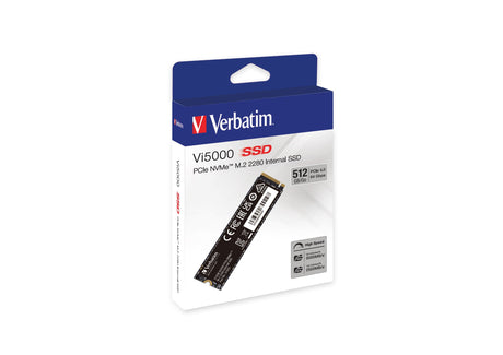 EAN 0023942318255 - Verbatim Vi5000 512 GB M.2 PCI Express 4.0 NVMe 3D NAND imagen 1