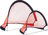 Pure2improve Pop-Up Football Goal Set
