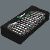 Wera 8100 Sa 9 Zyklop Speed  Juego De Trinquete, 1/4 Drive Imperial