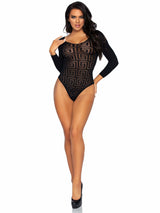 EAN 0714718555447 - Leg Avenue 89282_00122 conjunto de ropa interior y bodi Negro imagen 5