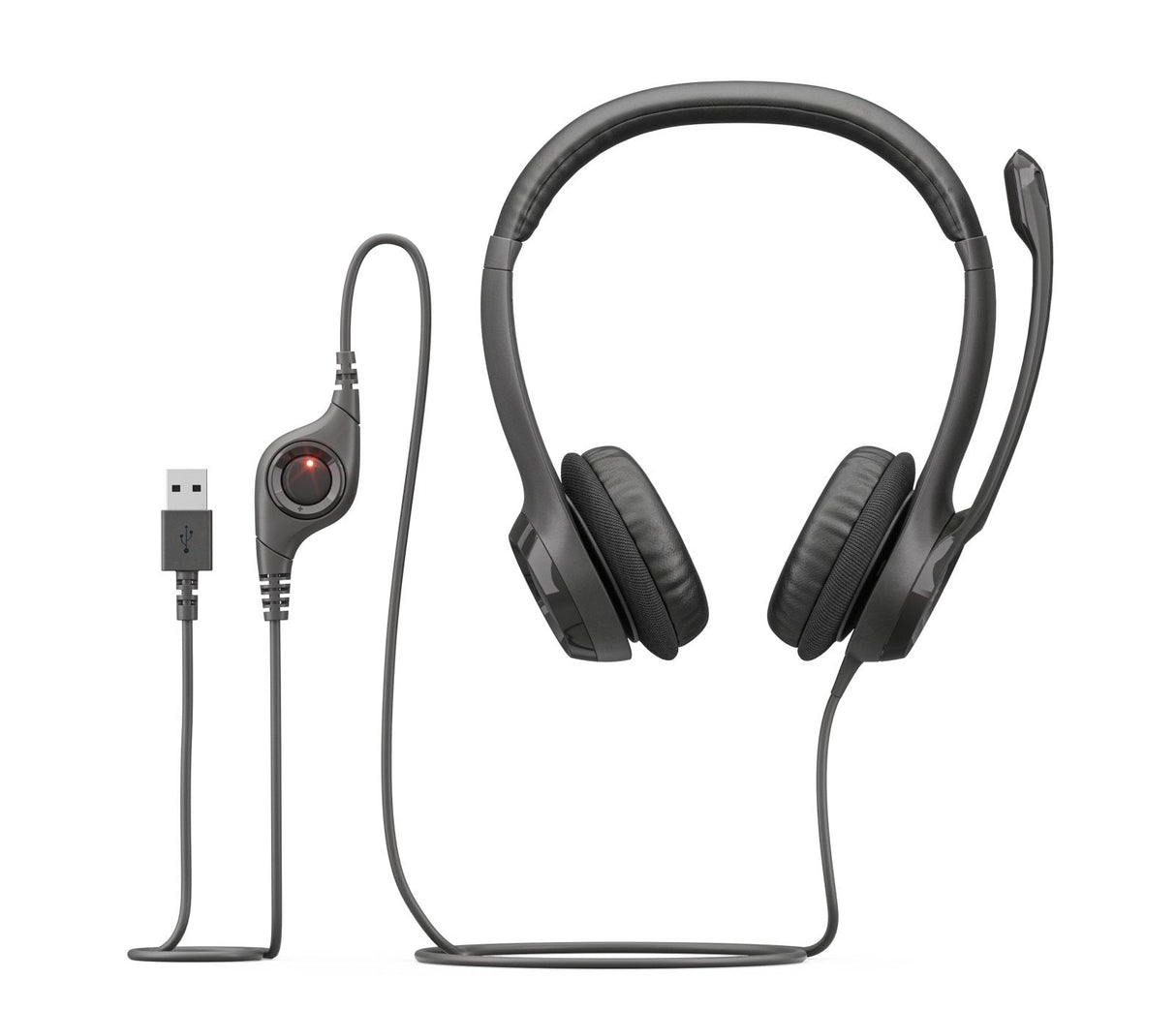 Logitech Auricular Con Micro H390 Usb Negro 981-000406